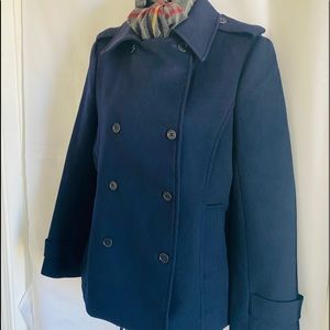 BCBG Women’s Wool Pea Coat.
